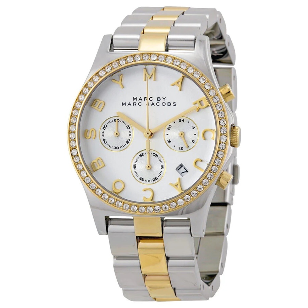 Marc By Marc Jacobs Henry MBM3197 Womens Stainless Steel Analog Watch NO BOX